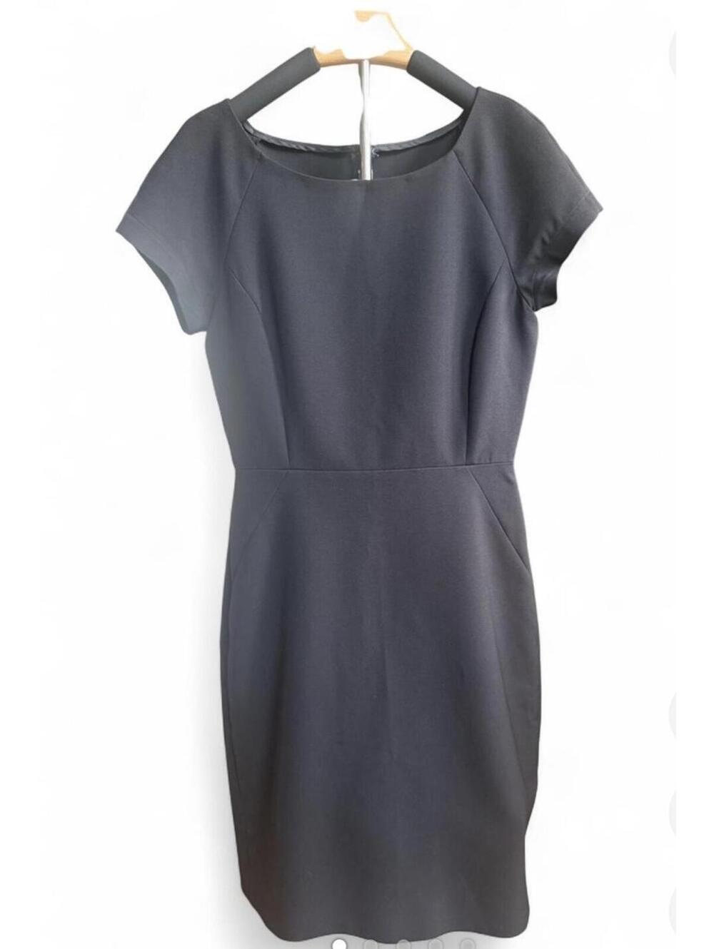 J. Crew Black Tailored Business Dress Women’s Size 4 - Picture 2 of 6